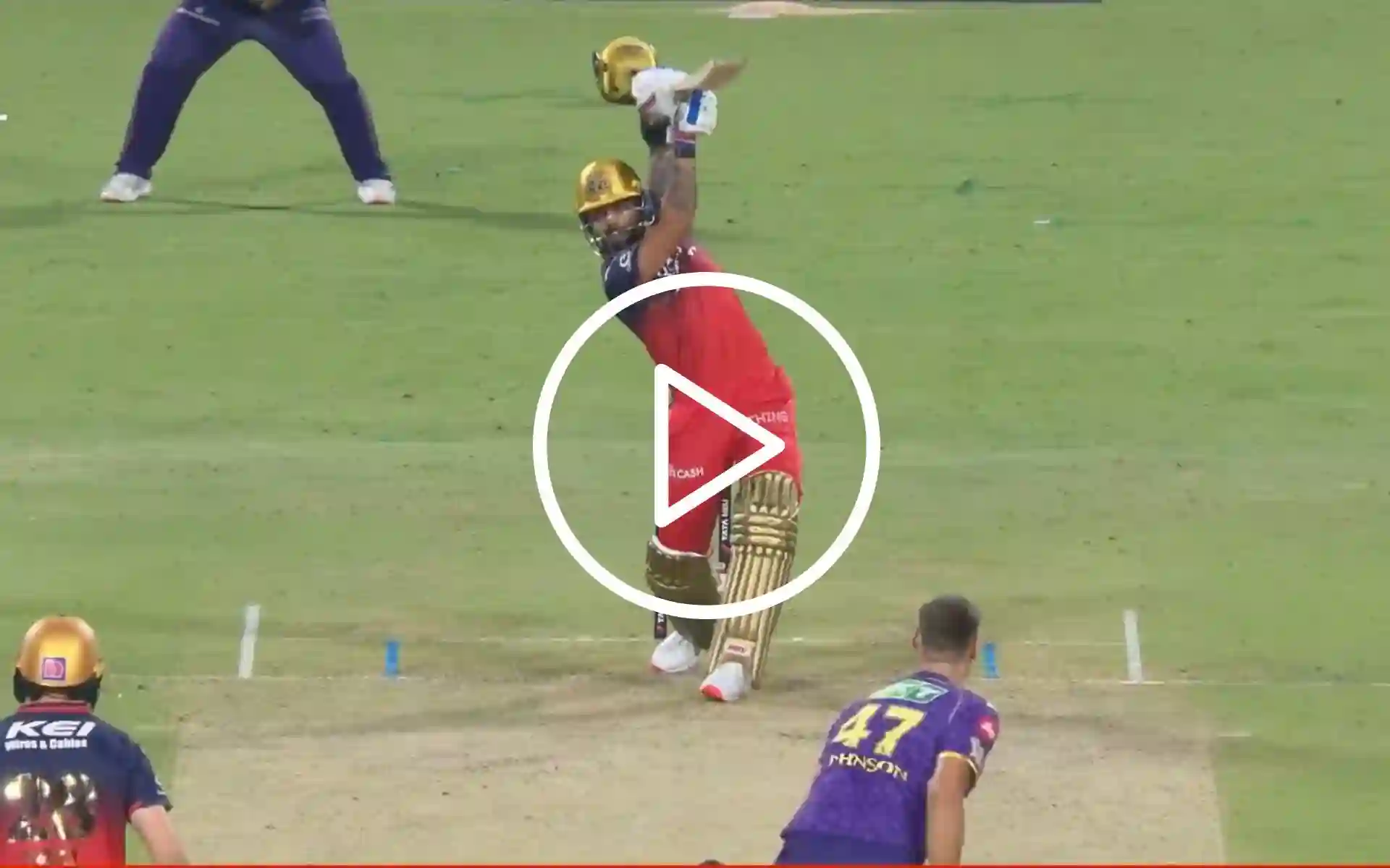[Watch] Virat Kohli Stands Tall At Eden Gardens With A Picture-Esque Six Vs KKR